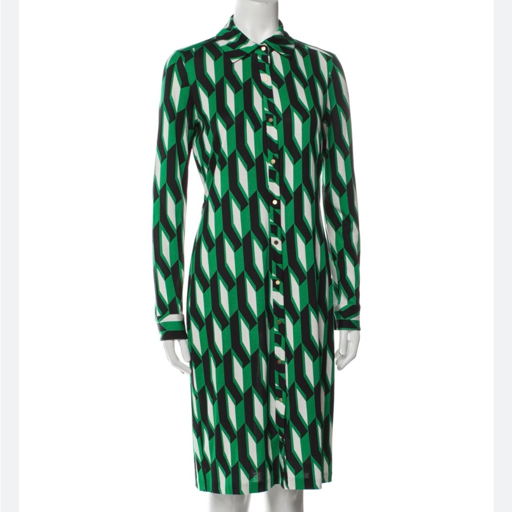 DIANE VON FURSTENBERG Silk Knee-Length Dress